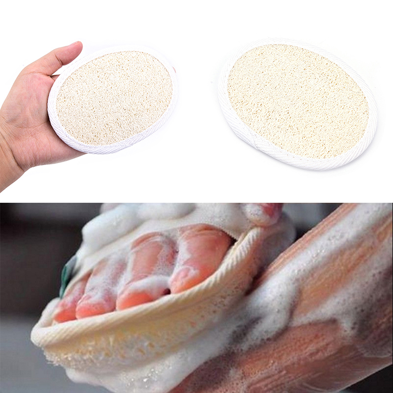 1pc Natural Loofah Luffa Spong - Body Loofah Natural ulasan dan harga