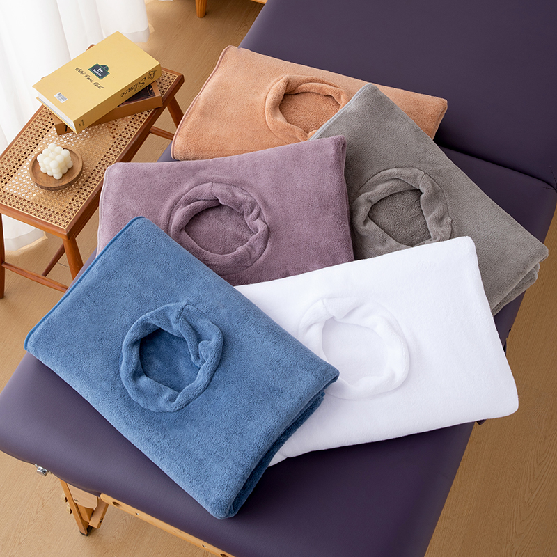 1Pc Beauty Bed Sheet with Hole - Spa Wellness Center ulasan dan harga