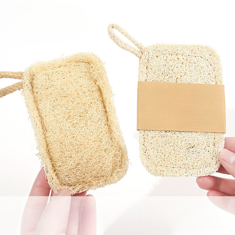 1/6pcs Natural Loofah Exfoliat - Body Loofah Natural ulasan dan harga