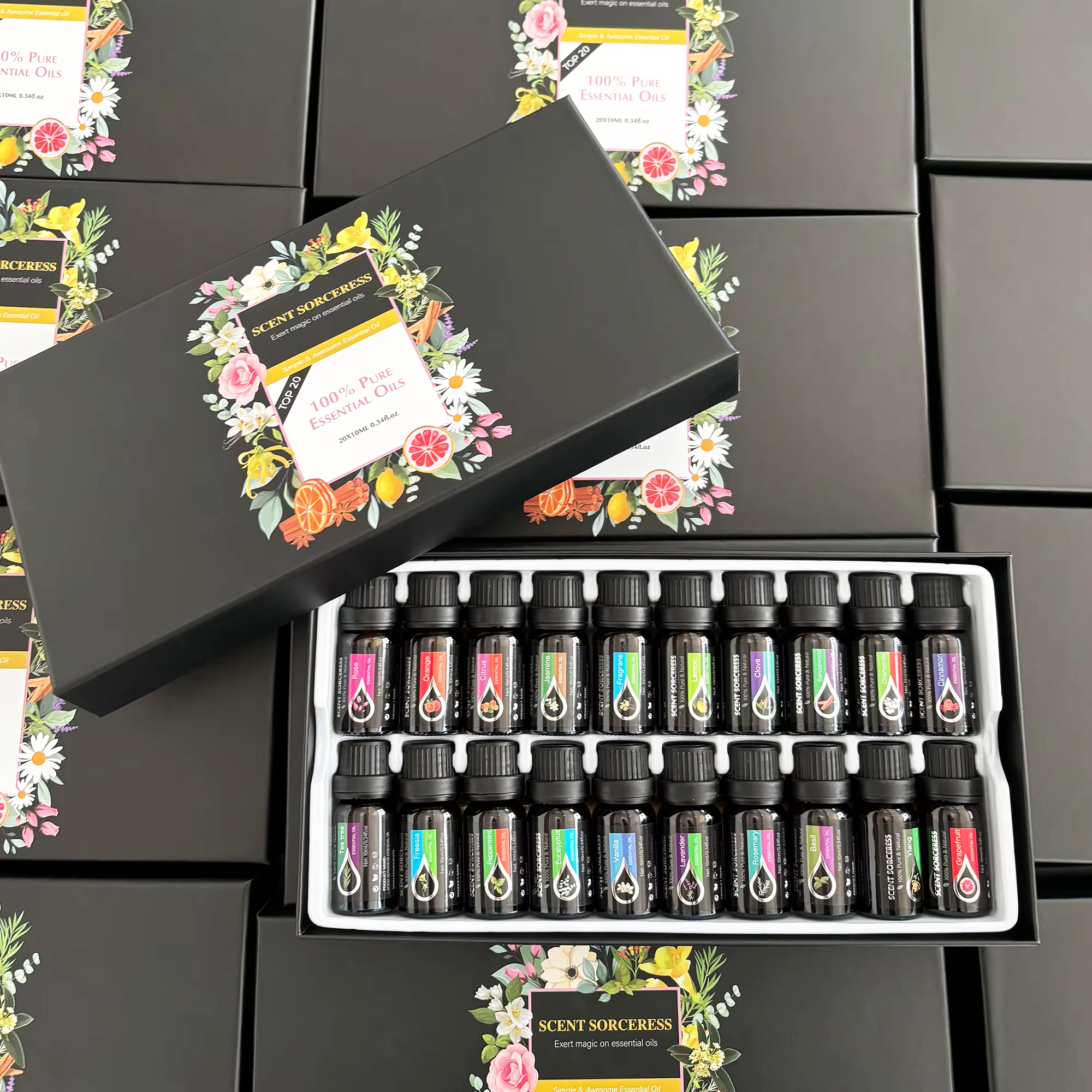 20pcs/set Essential Oil Set La - Spa Y Wellness ulasan dan harga