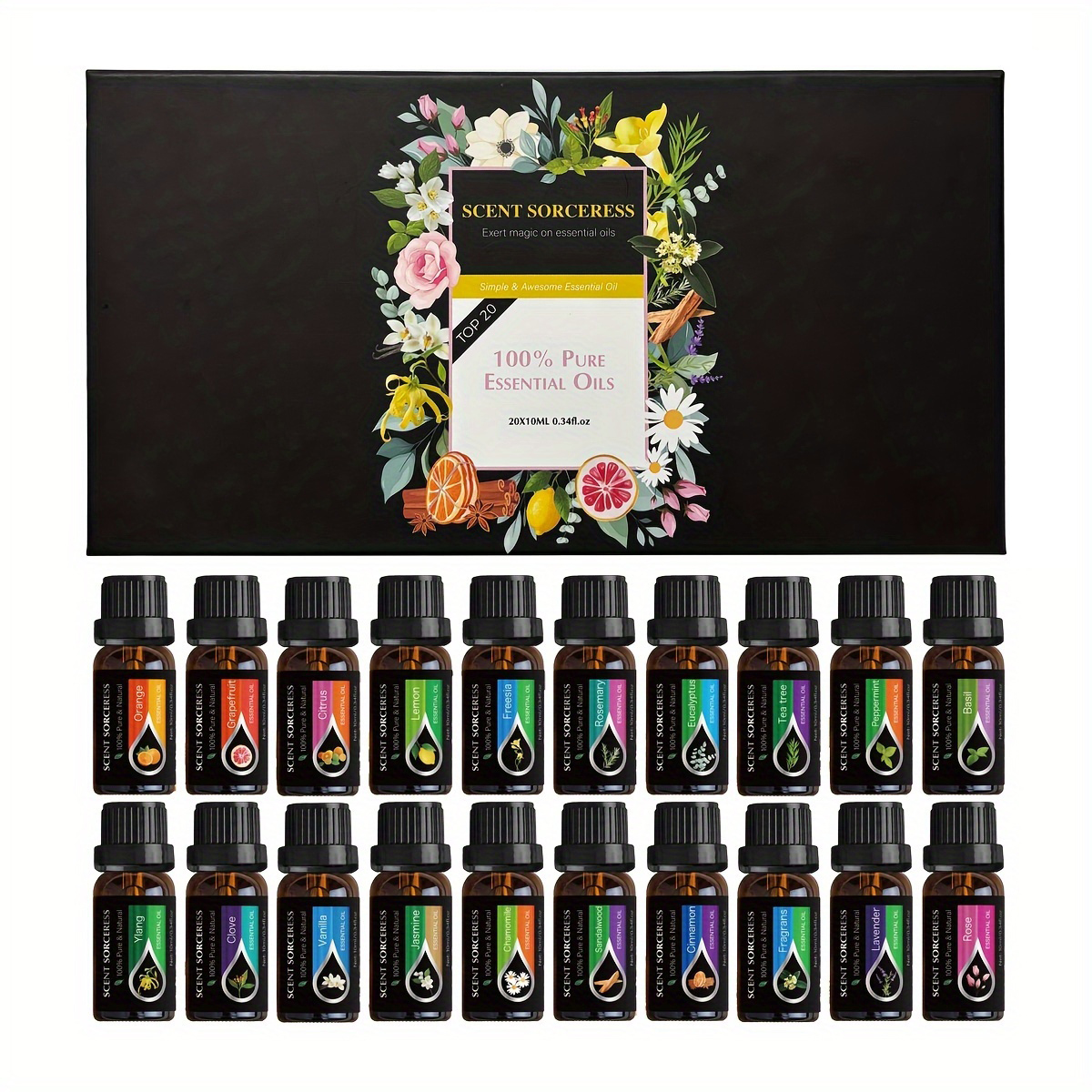 20pcs/set Essential Oil Set La - Spa Y Wellness ulasan dan harga