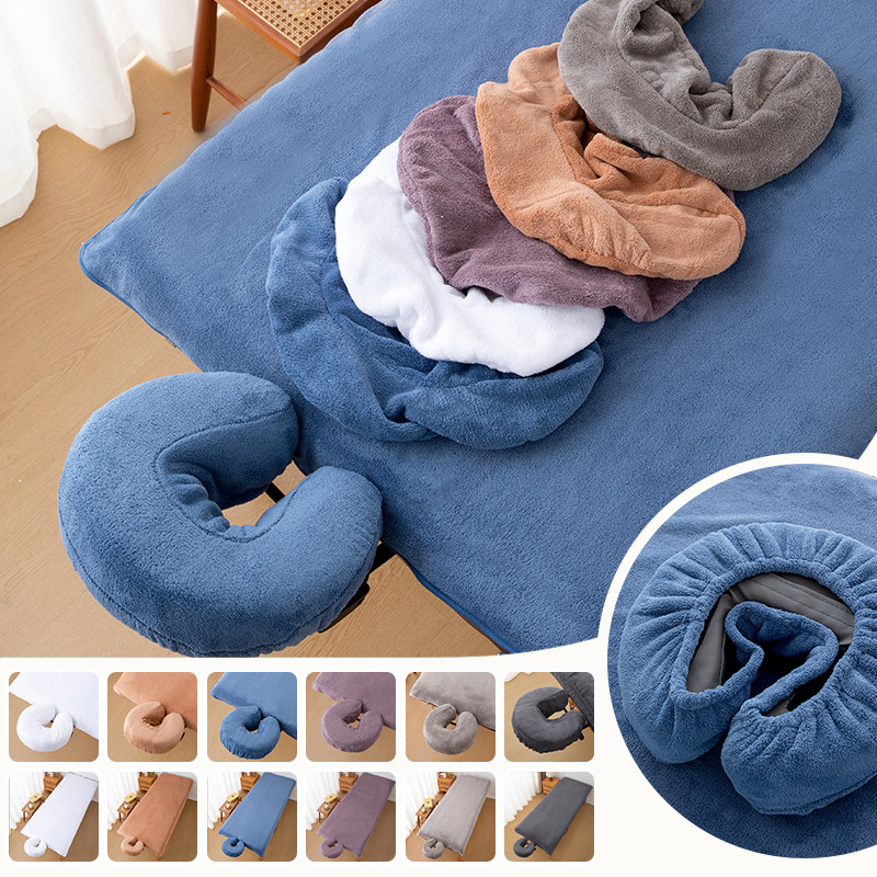 Coral Fleece Beauty Salon Bed  - Spa Wellness Center ulasan dan harga