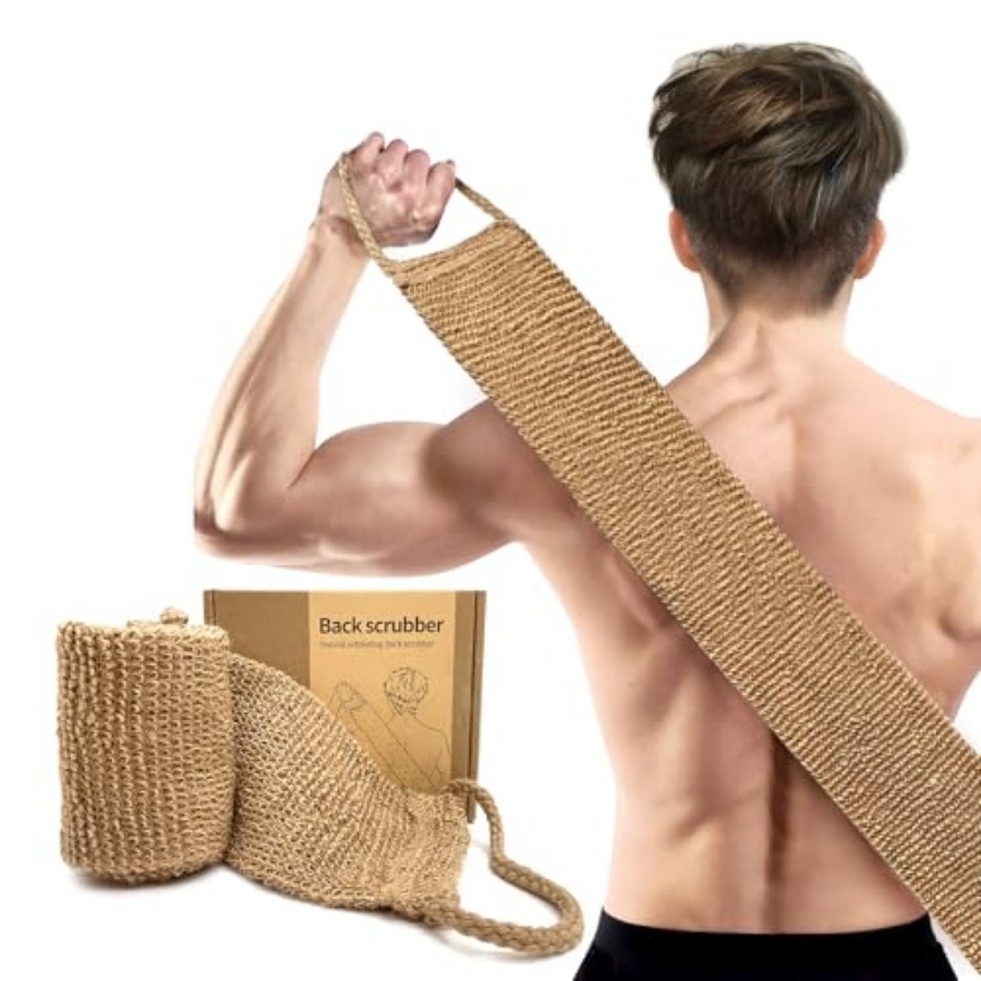 Extra Rough Exfoliating Back S - Body Loofah Natural ulasan dan harga