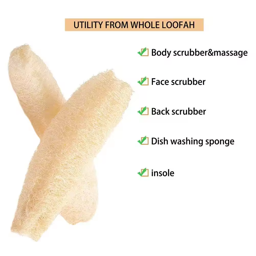Natural Loofah Sponge Multi-pu - Body Loofah Natural ulasan dan harga