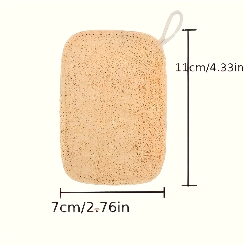 6pcs Natural Loofah Exfoliatin - Body Loofah Natural ulasan dan harga