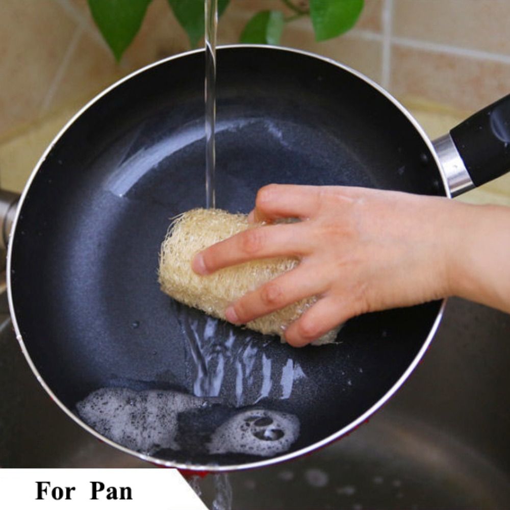 Natural Loofah Luffa Sponge Lo - Body Loofah Natural ulasan dan harga