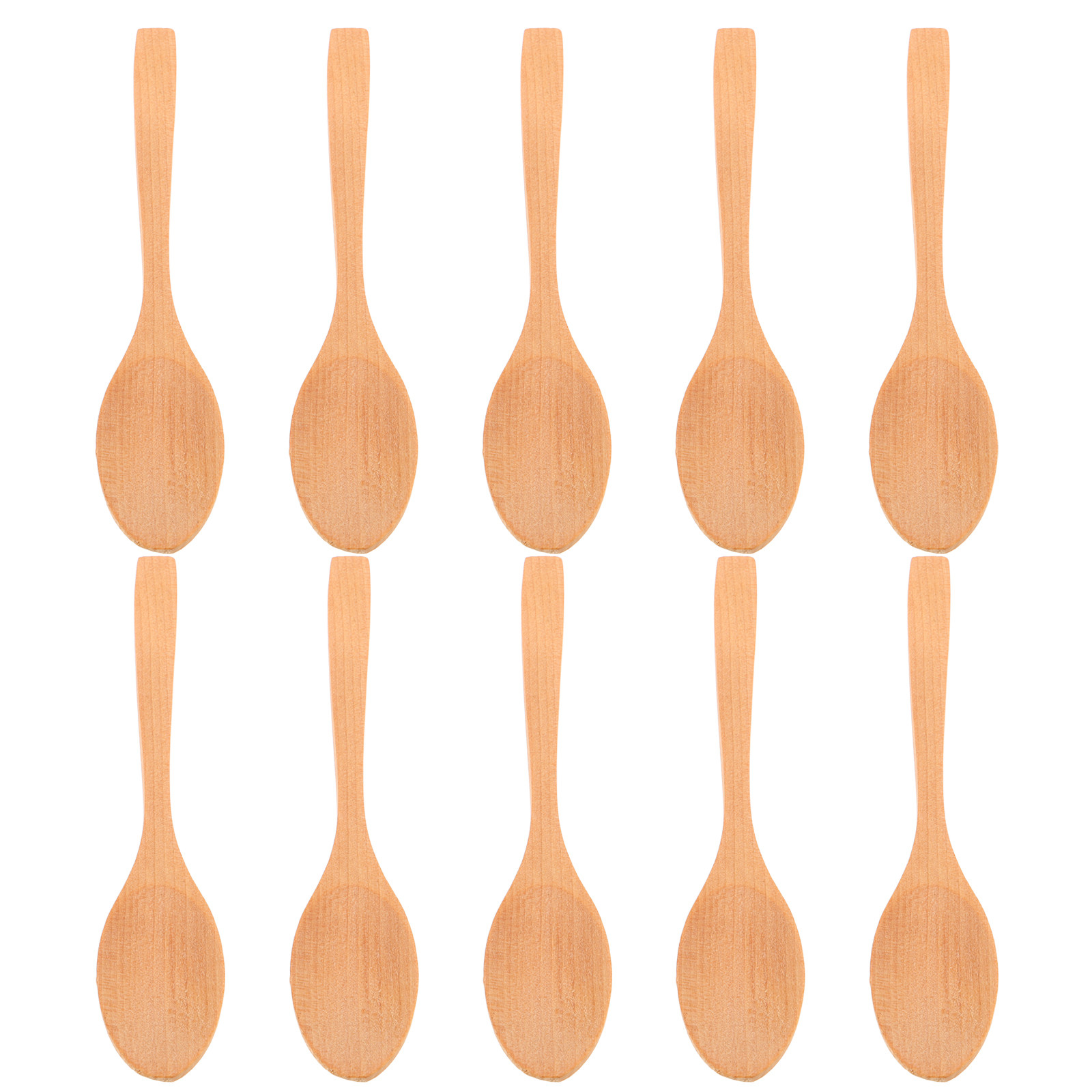 10Pcs Ice Cream Wooden Mini Te - Sugar Scrub Coffee ulasan dan harga