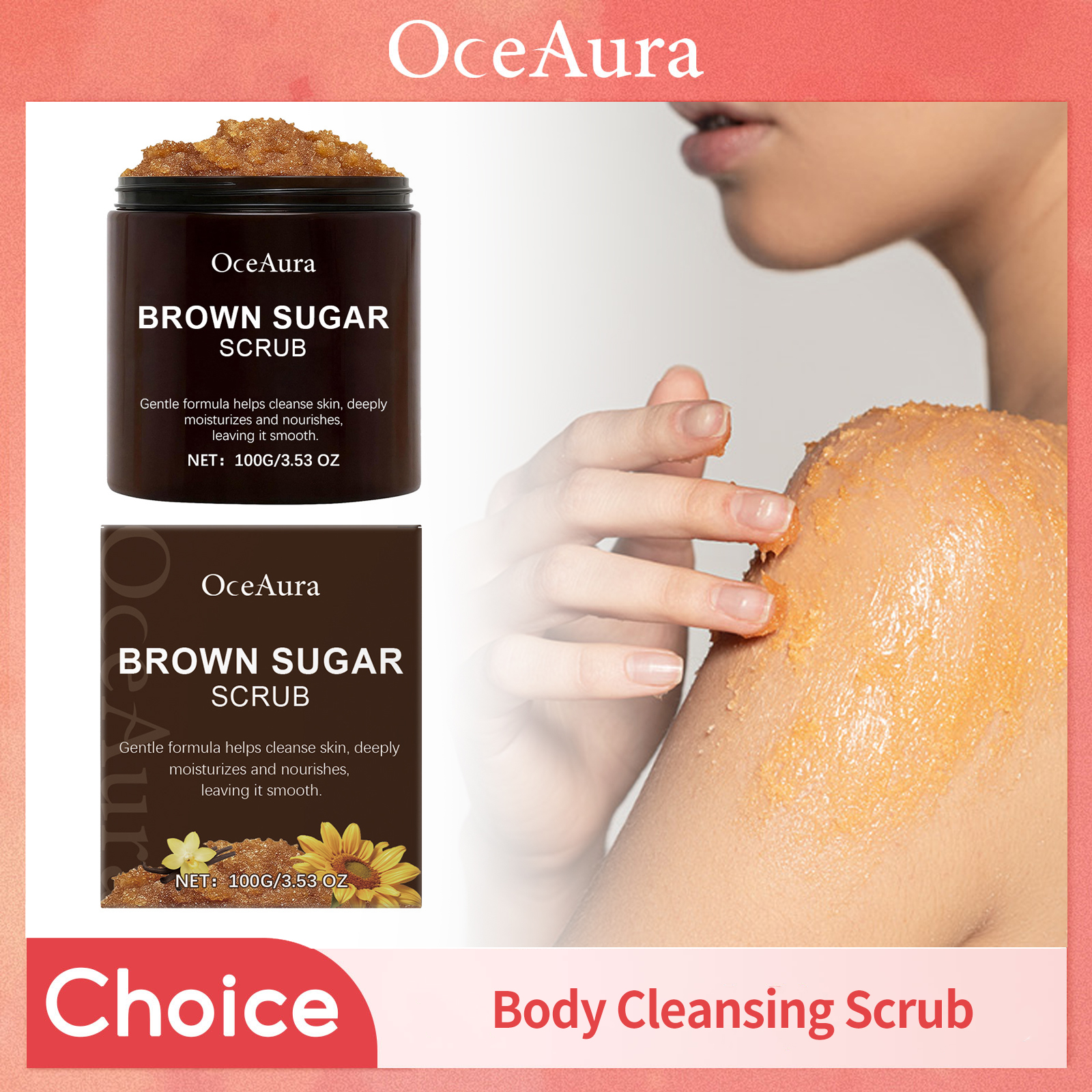 Brown Sugar Body Scrub Deep Cl - Sugar Scrub Coffee ulasan dan harga